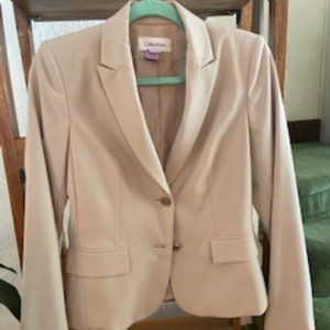 Calvin Klein Tan Suit Jacket (Separate)